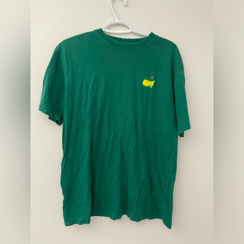 Used 2018 Masters T-Shirt Green| Adult Size Small